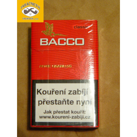 BACCO CLASSIC FILTER CIGARILLOS