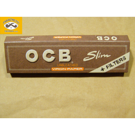 OCB SLIM VIRGIN PAPER + FILTER