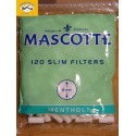 FILTRY MASCOTTE MENTHOL 6mm