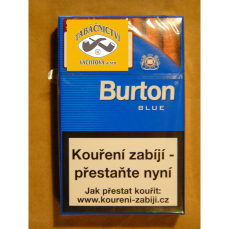 BURTON BLUE CIGARILLOS