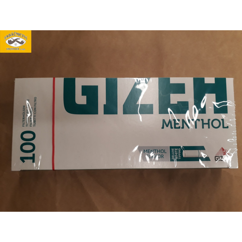 GIZEH Menthol Filterhülsen 100