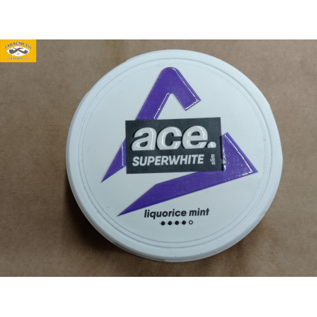 ACE SUPERWHITE LIQUORICE