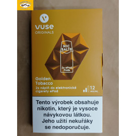 NÁPLŇ PRO VUSE ePOD GOLDEN TOBACCO 12mg/ml